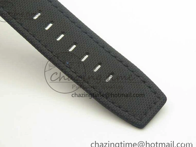 MIROTIME 0125 HighQuality Mark XVIII LAUREUS IW324703 Black Ceramic MKF Best Edition On Black Nylon Strap A 7218